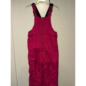 Columbia Kids Pink Insulated Ski Snow Bib Overalls Pants Size XL